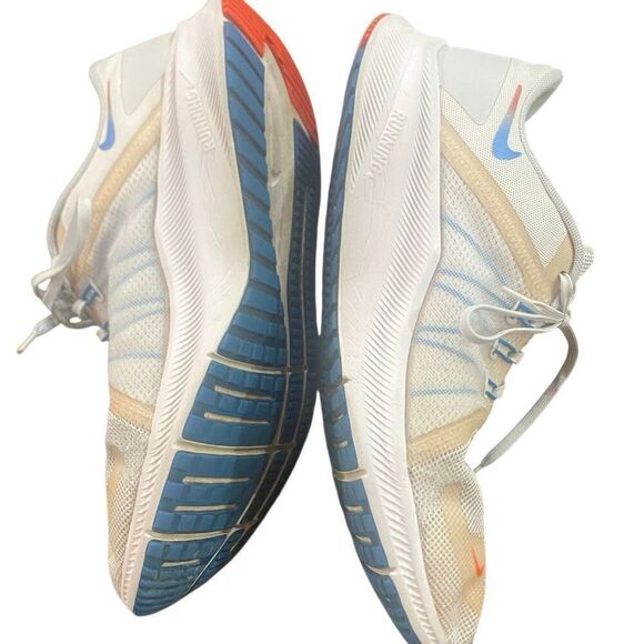 Nike Mens Quest 4 DA1105-101 White Casual Shoes Sneakers Size 12 - Picture 6 of 8